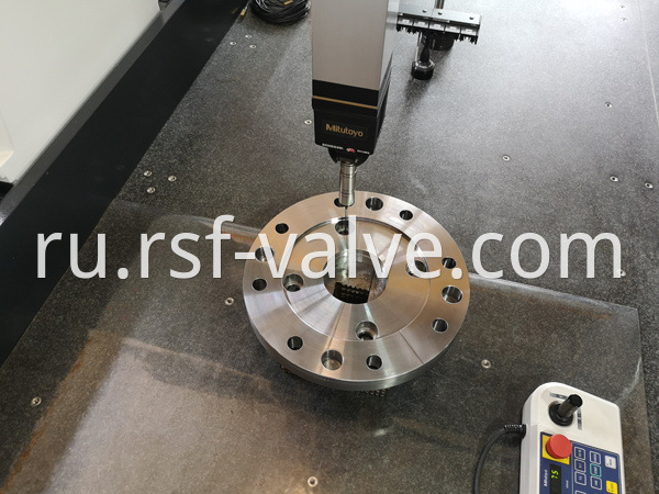 Finish Machining Valve Parts Gland Plate 2